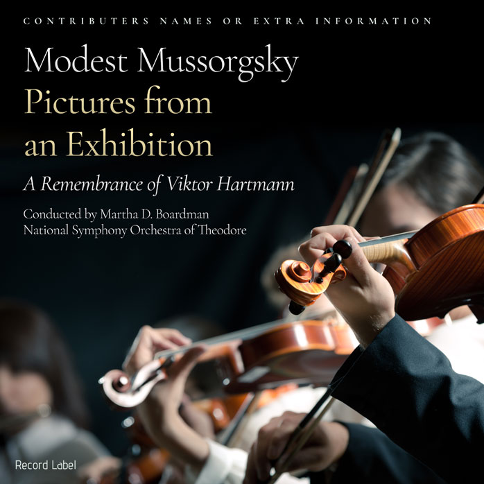 2D view of Premade Classical & Romantic Music Book Cover - Quicksand #4 | AlbumArtZone*