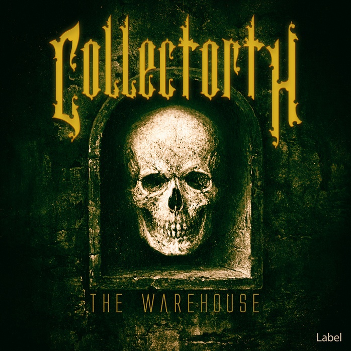 2D view of Premade Heavy Metal & Gothic Metal Album Cover - Palm Green #332 | AlbumArtZone*
