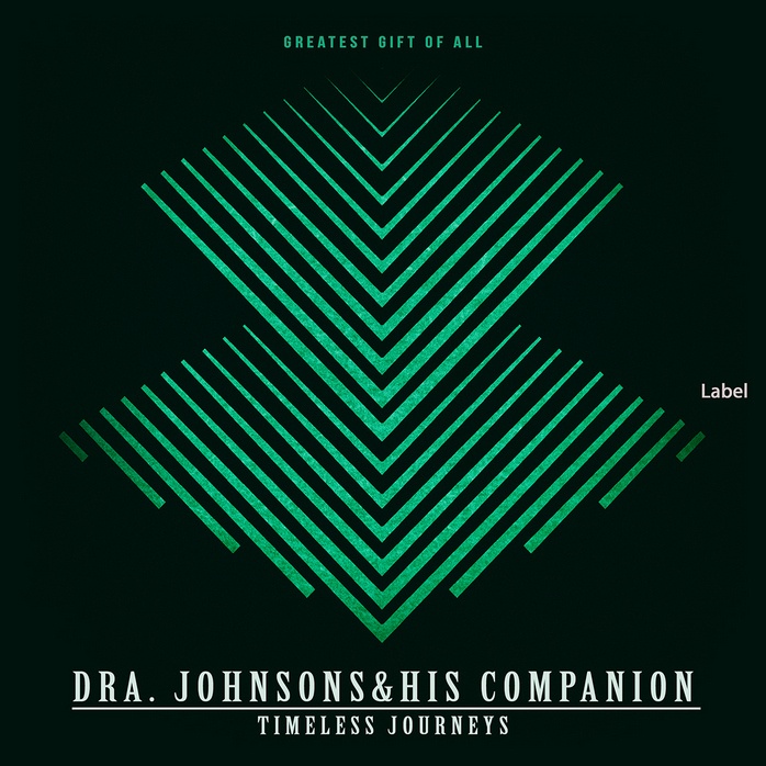 2D view of Premade Traditional Jazz & Blues Album Cover - Palm Green #488 | AlbumArtZone*