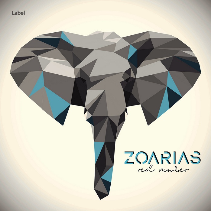 2D view of Premade Electronica & Ambient Album Cover - Abbey #609 | AlbumArtZone*