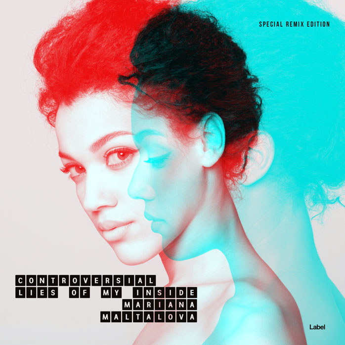 2D view of Premade Pop Album Cover - Blue Chill #2071 | AlbumArtZone*