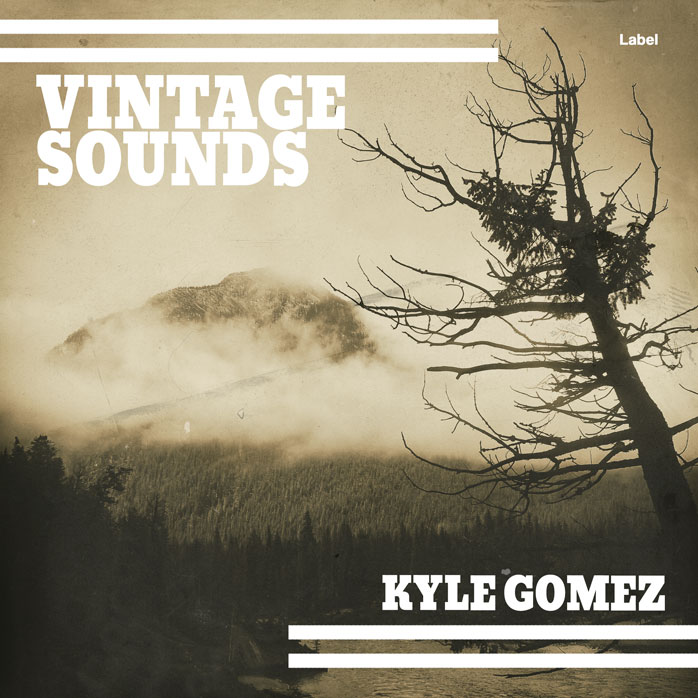 2D view of Premade Electronica & Ambient Album Cover - Indian Khaki #2731 | AlbumArtZone*