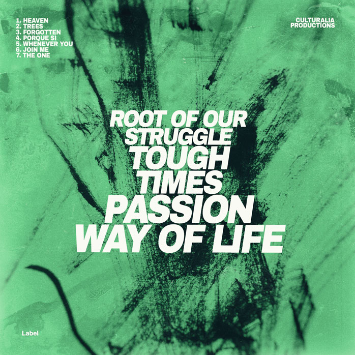 2D view of Premade Rock,Punk & Alternative Album Cover - Aqua Forest #2768 | AlbumArtZone*