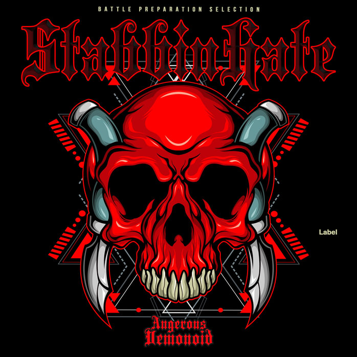 2D view of Premade Heavy Metal & Gothic Metal Album Cover - Cardinal #2899 | AlbumArtZone*