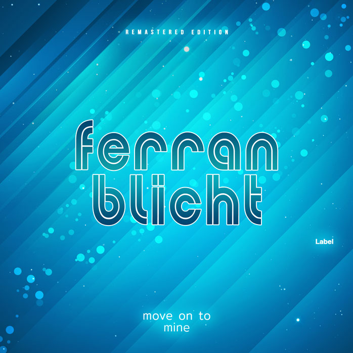 2D view of Premade EDM, House & Dub Album Cover - Pacific Blue #2911 | AlbumArtZone*
