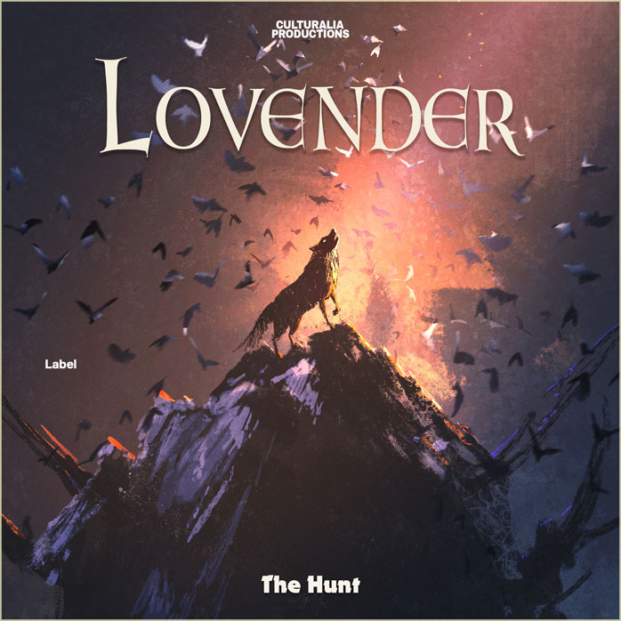 2D view of Premade Heavy Metal & Gothic Metal Album Cover - Thunder #3130 | AlbumArtZone*