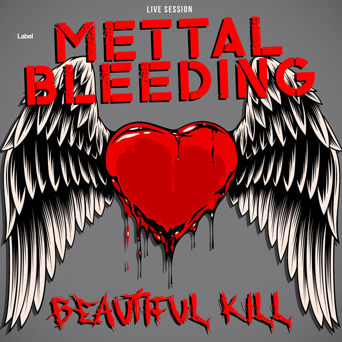 2D view of Premade Heavy Metal & Gothic Metal Album Cover - Dove Gray #3373 | AlbumArtZone*