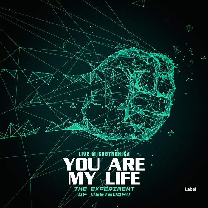 2D view of Premade Pop Album Cover - Bottle Green #3596 | AlbumArtZone*