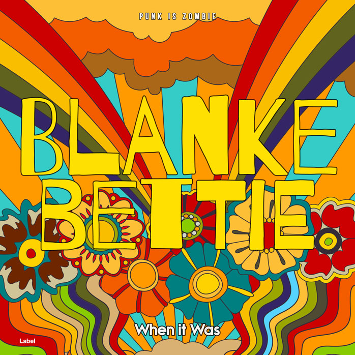 2D view of Premade Pop Album Cover - Gamboge #4405 | AlbumArtZone*