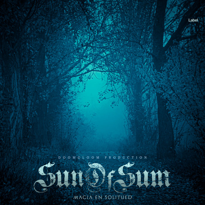 2D view of Premade Heavy Metal & Gothic Metal Album Cover - Blue Whale #4689 | AlbumArtZone*