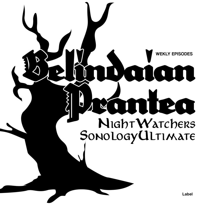 2D view of Premade Indie & Folk Music Album Cover - Black #4832 | AlbumArtZone*