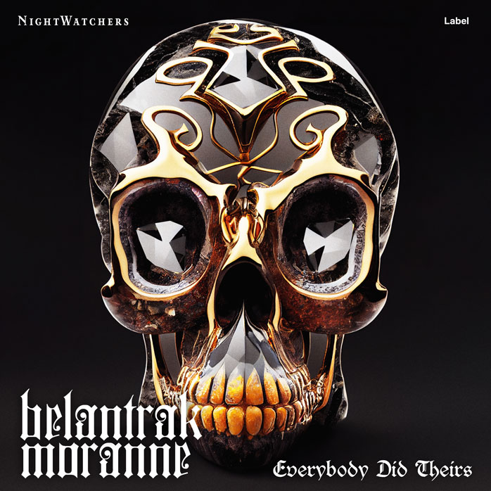 2D view of Premade Heavy Metal & Gothic Metal Album Cover - Akaroa #4849 | AlbumArtZone*