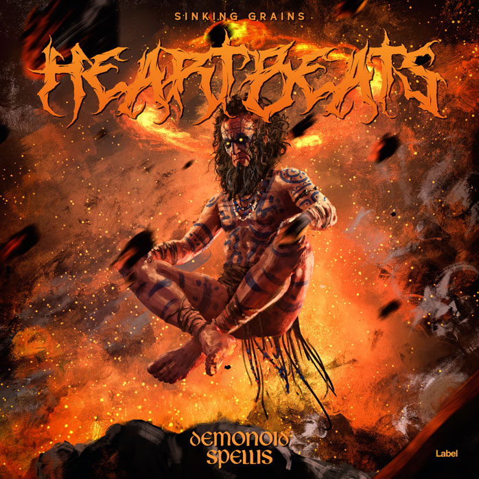 2D view of Premade Heavy Metal & Gothic Metal Album Cover - Brown Derby #4912 | AlbumArtZone*