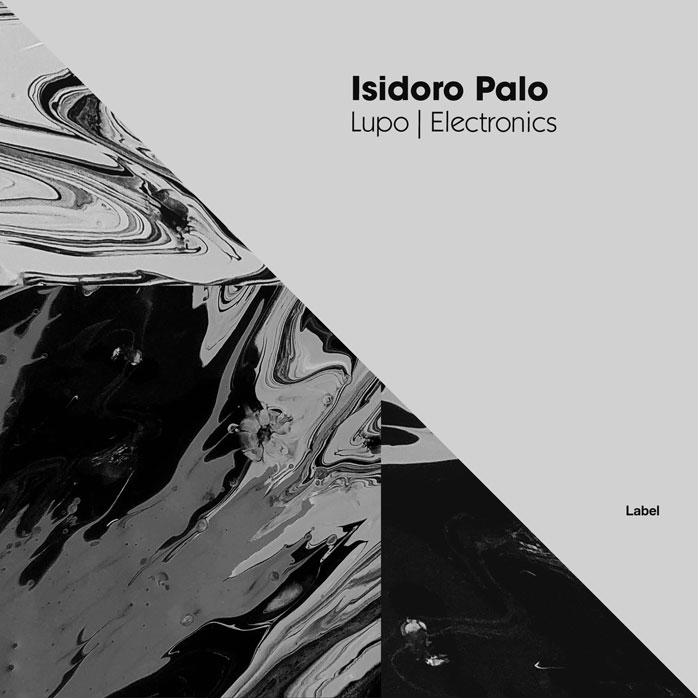 2D view of Premade Electronica & Ambient Album Cover - Silver #5001 | AlbumArtZone*