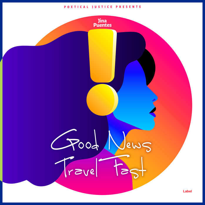 2D view of Premade Podcast Album Cover - Blue Gem #5128 | AlbumArtZone*