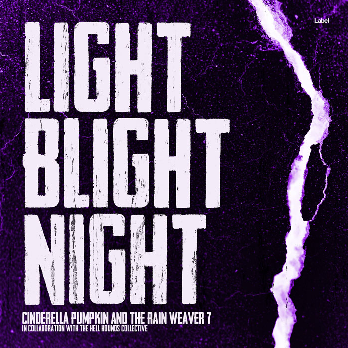 2D view of Premade Contemporary Music Album Cover - Violet #5222 | AlbumArtZone*