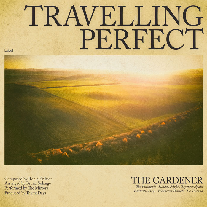 2D view of Premade Indie & Folk Music Album Cover - Thatch Green #5226 | AlbumArtZone*
