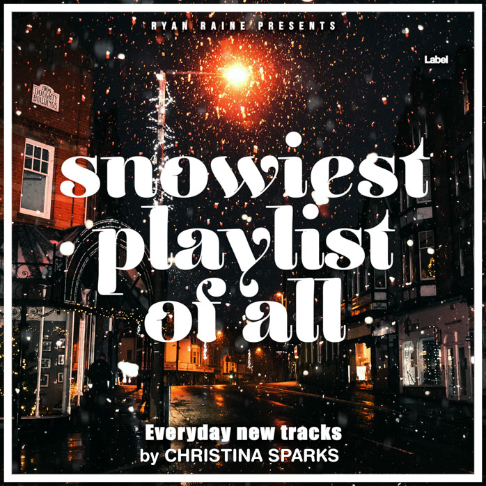 2D view of Premade Christmas Music Album Cover - Cod Gray #5241 | AlbumArtZone*