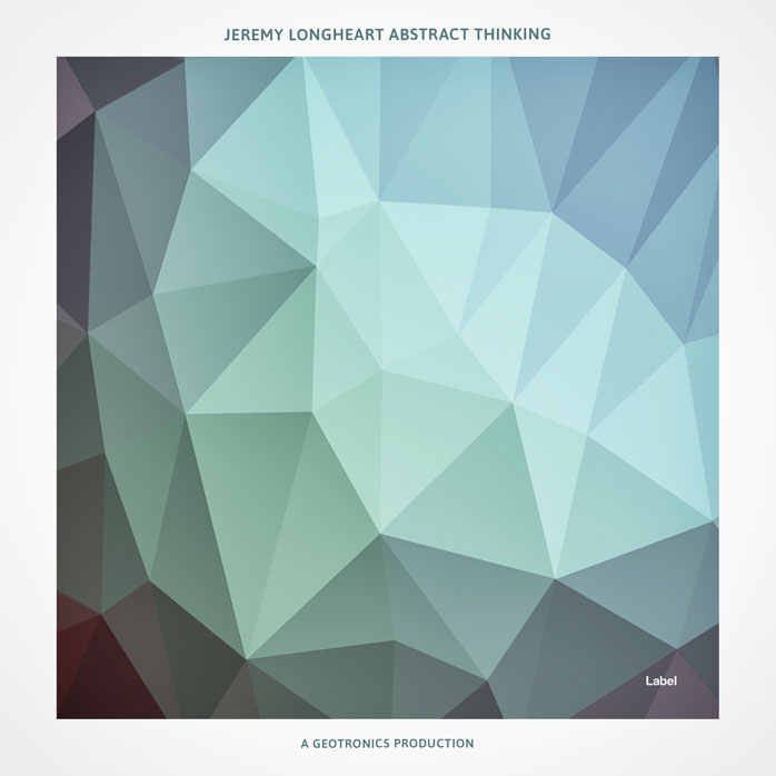 2D view of Premade Dance & House Album Cover - Shadow Green #5329 | AlbumArtZone*