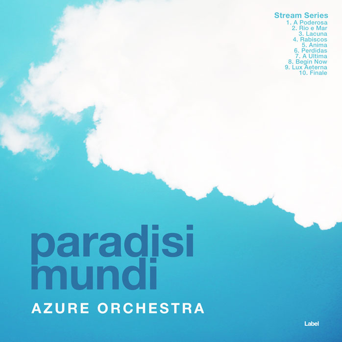 2D view of Premade Podcast Album Cover - Aqua Haze #5359 | AlbumArtZone*