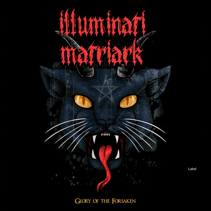 2D view of Premade Heavy Metal & Gothic Metal Album Cover - Woodsmoke #5447 | AlbumArtZone*