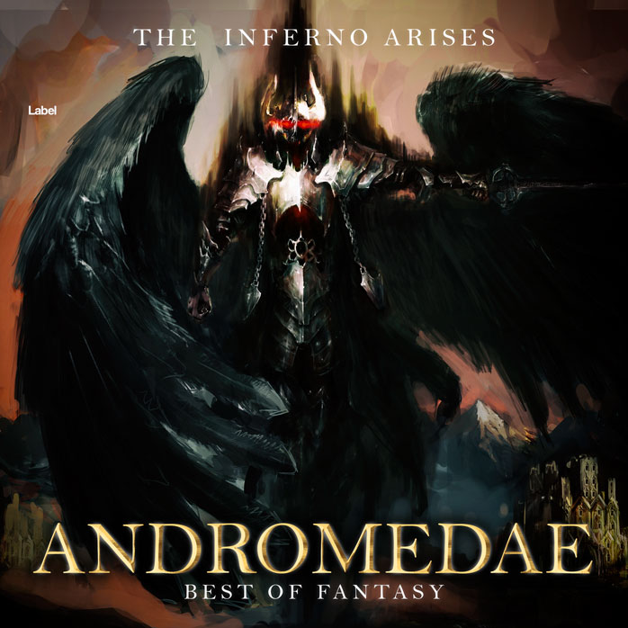 2D view of Premade Heavy Metal & Gothic Metal Album Cover - Sandal #5712 | AlbumArtZone*