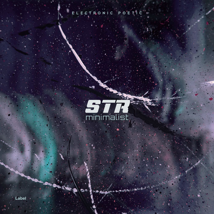 2D view of Premade Hip-hop, Rap & Trap Album Cover - Steel Gray #6026 | AlbumArtZone*