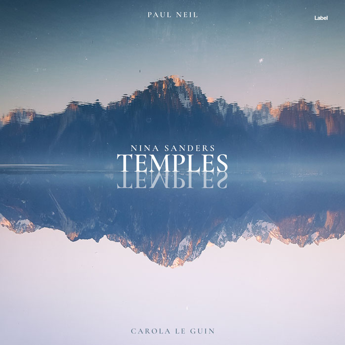 2D view of Premade Contemporary Music Album Cover - Kashmir Blue #6158 | AlbumArtZone*