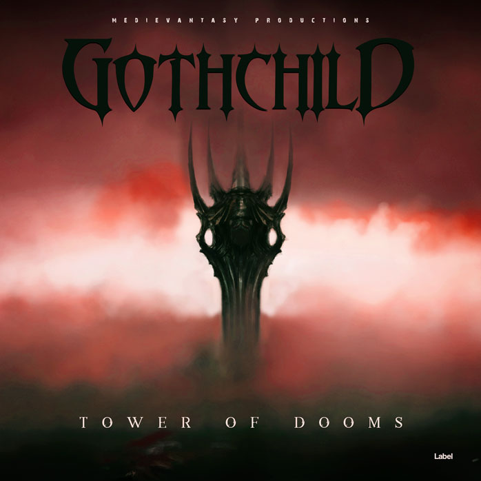 2D view of Premade Heavy Metal & Gothic Metal Album Cover - Bistre #6381 | AlbumArtZone*