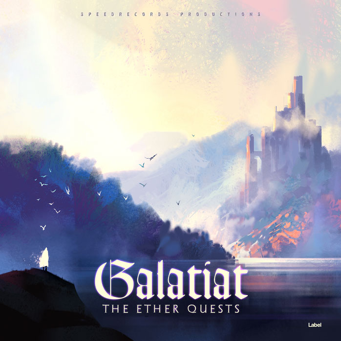 2D view of Premade Indie & Folk Music Album Cover - Rhino #6390 | AlbumArtZone*