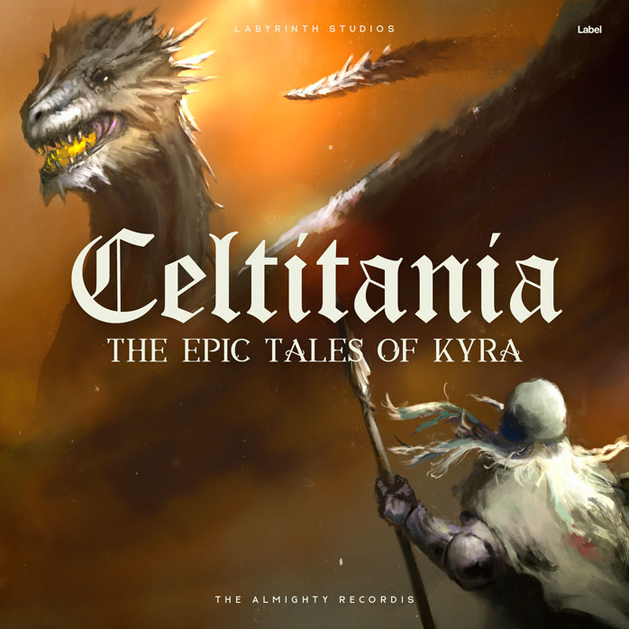 2D view of Premade Heavy Metal & Gothic Metal Album Cover - Brown Derby #6436 | AlbumArtZone*