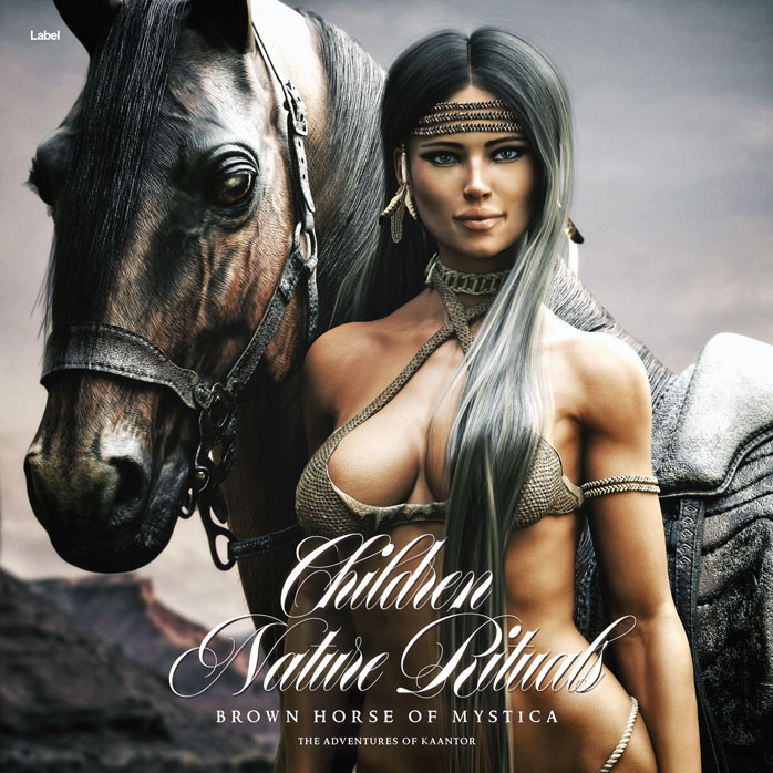 2D view of Premade Heavy Metal & Gothic Metal Album Cover - Soft Amber #6492 | AlbumArtZone*