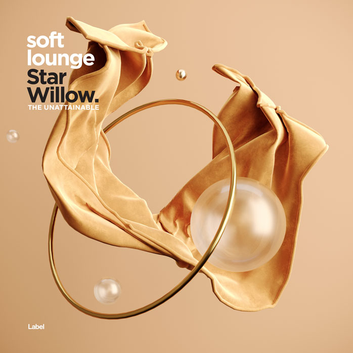 2D view of Premade Electronica & Ambient Album Cover - Calico #6602 | AlbumArtZone*