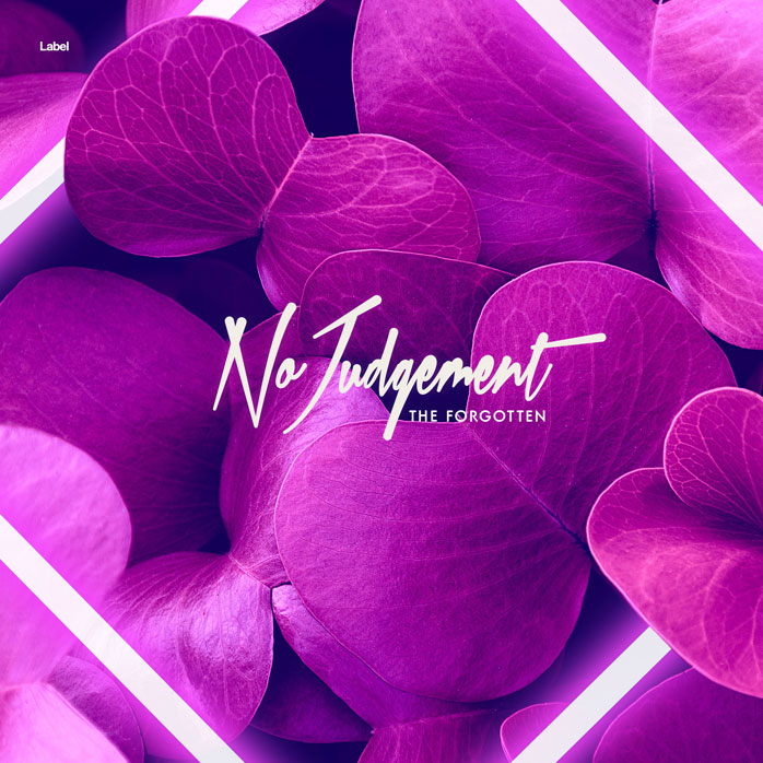 2D view of Premade Pop Album Cover - Violet Eggplant #6675 | AlbumArtZone*