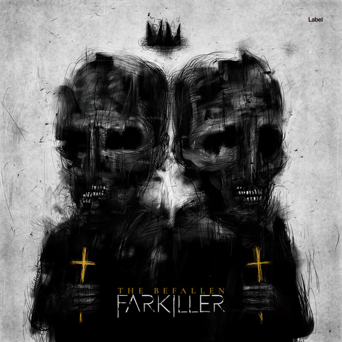 2D view of Premade Heavy Metal & Gothic Metal Album Cover - Cod Gray #6881 | AlbumArtZone*