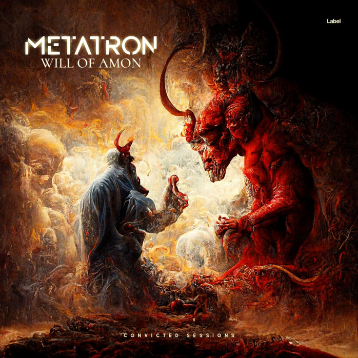 2D view of Premade Heavy Metal & Gothic Metal Album Cover - Coffee Bean #6899 | AlbumArtZone*