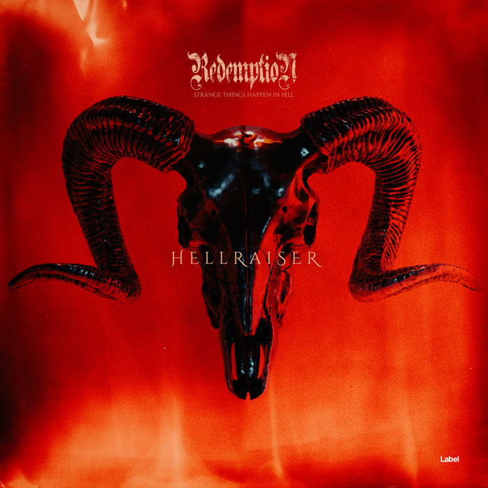 2D view of Premade Heavy Metal & Gothic Metal Album Cover - Milano Red #7202 | AlbumArtZone*
