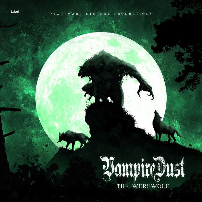 2D view of Premade Heavy Metal & Gothic Metal Album Cover - Blue Romance #7206 | AlbumArtZone*