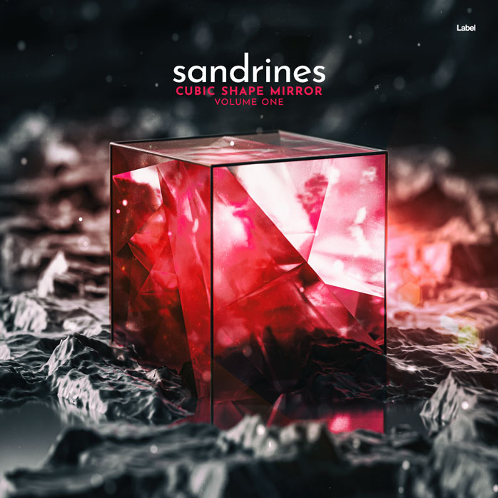 2D view of Premade Contemporary Music Album Cover - New York Pink #7448 | AlbumArtZone*