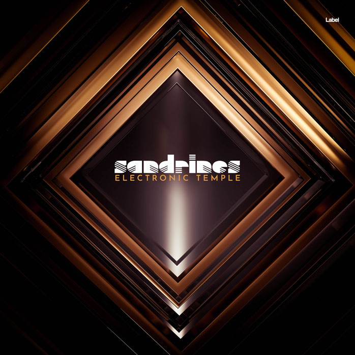 2D view of Premade Contemporary Music Album Cover - Night Rider #7449 | AlbumArtZone*