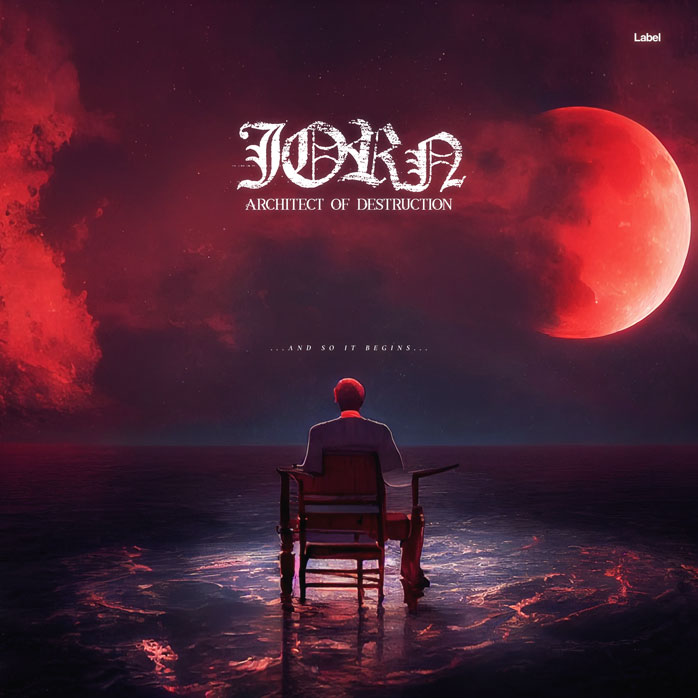 2D view of Premade Heavy Metal & Gothic Metal Album Cover - Jon #7616 | AlbumArtZone*
