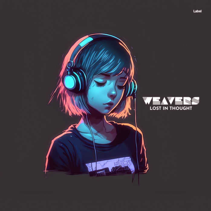 2D view of Premade Electronica & Ambient Album Cover - Ship Gray #7730 | AlbumArtZone*