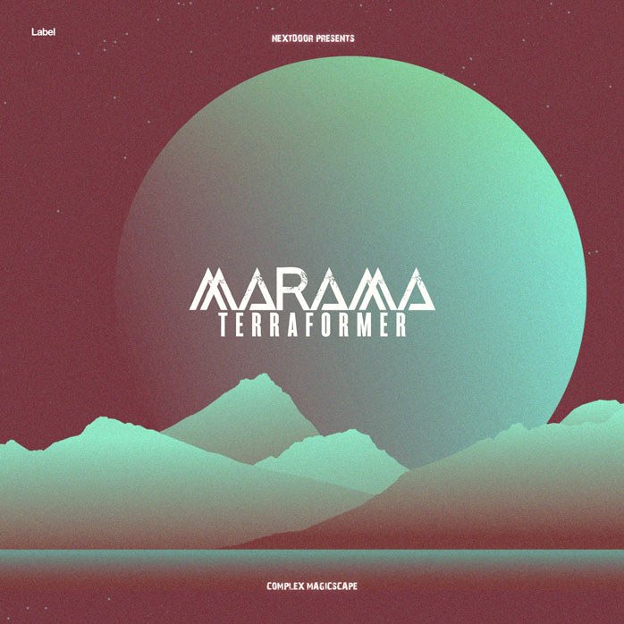 2D view of Premade Electronica & Ambient Album Cover - Ferra #7871 | AlbumArtZone*