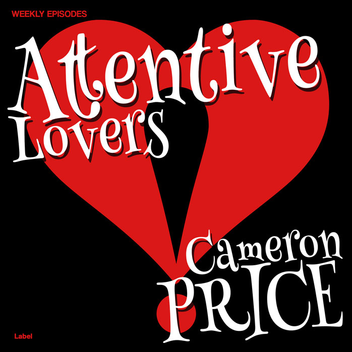 2D view of Premade Podcast Album Cover - Alizarin Crimson #7890 | AlbumArtZone*