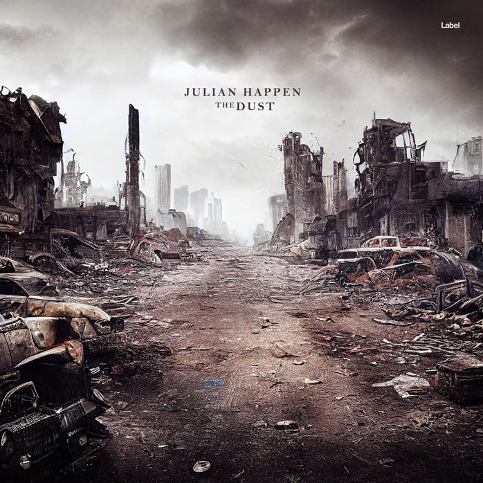 2D view of Premade Contemporary Music Album Cover - Thunder #7942 | AlbumArtZone*