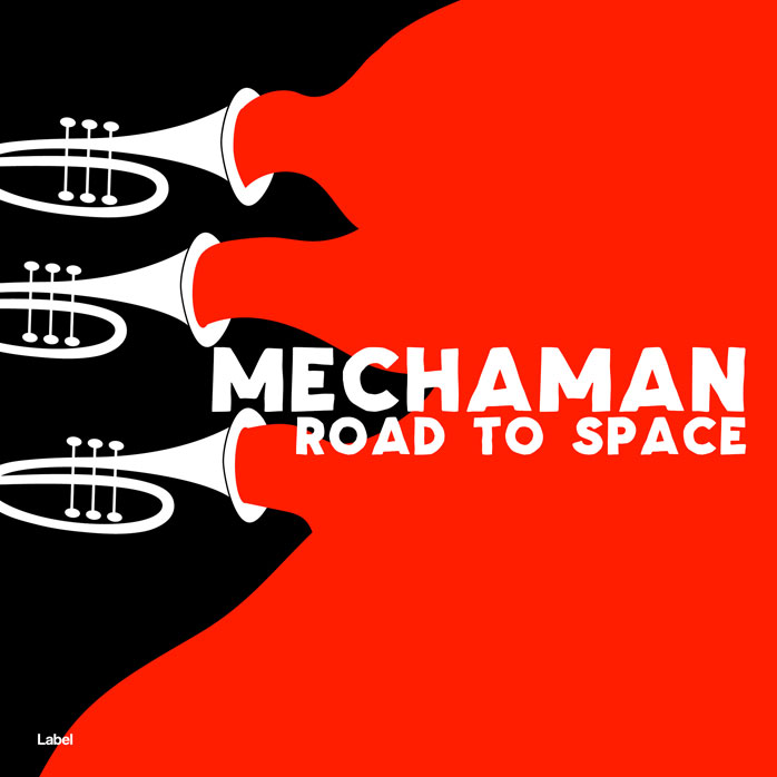 2D view of Premade Traditional Jazz & Blues Album Cover - Scarlet #8142 | AlbumArtZone*