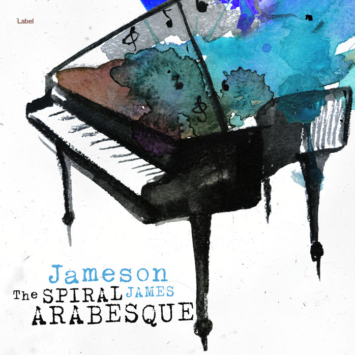 2D view of Premade Traditional Jazz & Blues Album Cover - Porcelain #8184 | AlbumArtZone*
