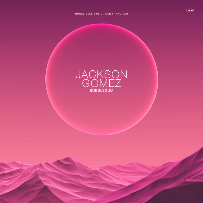 2D view of Premade Dance & House Album Cover - Mulberry #8338 | AlbumArtZone*