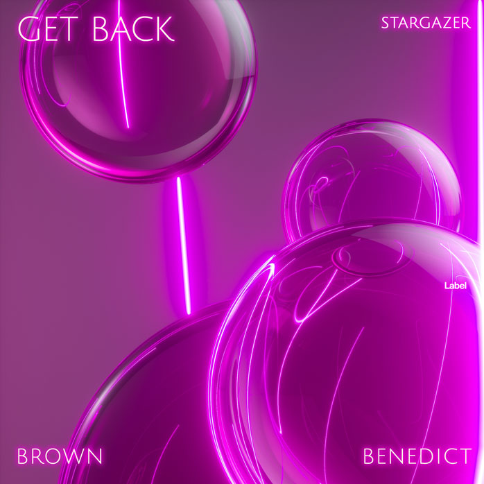 2D view of Premade Dance & House Album Cover - Violet Eggplant #8720 | AlbumArtZone*
