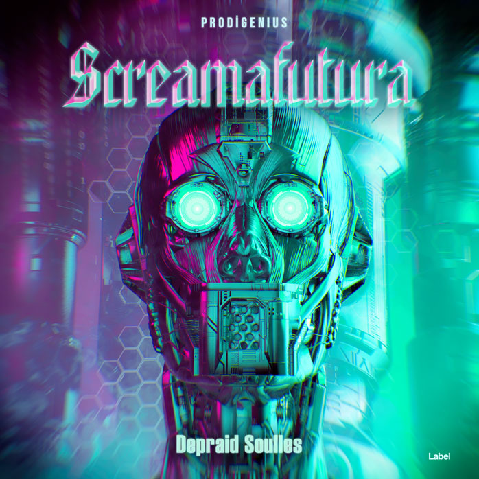 2D view of Premade Heavy Metal & Gothic Metal Album Cover - Martinique #8786 | AlbumArtZone*